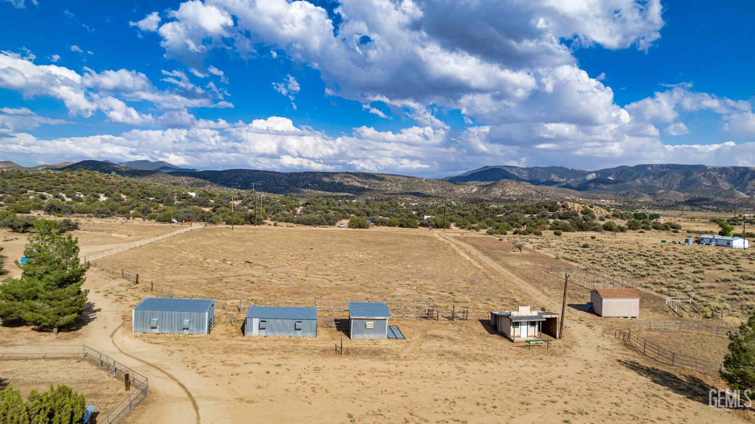 Undisclosed Address Tehachapi, CA 93561 - Photo 24 of 32 an aerial view of residential houses with outdoor space