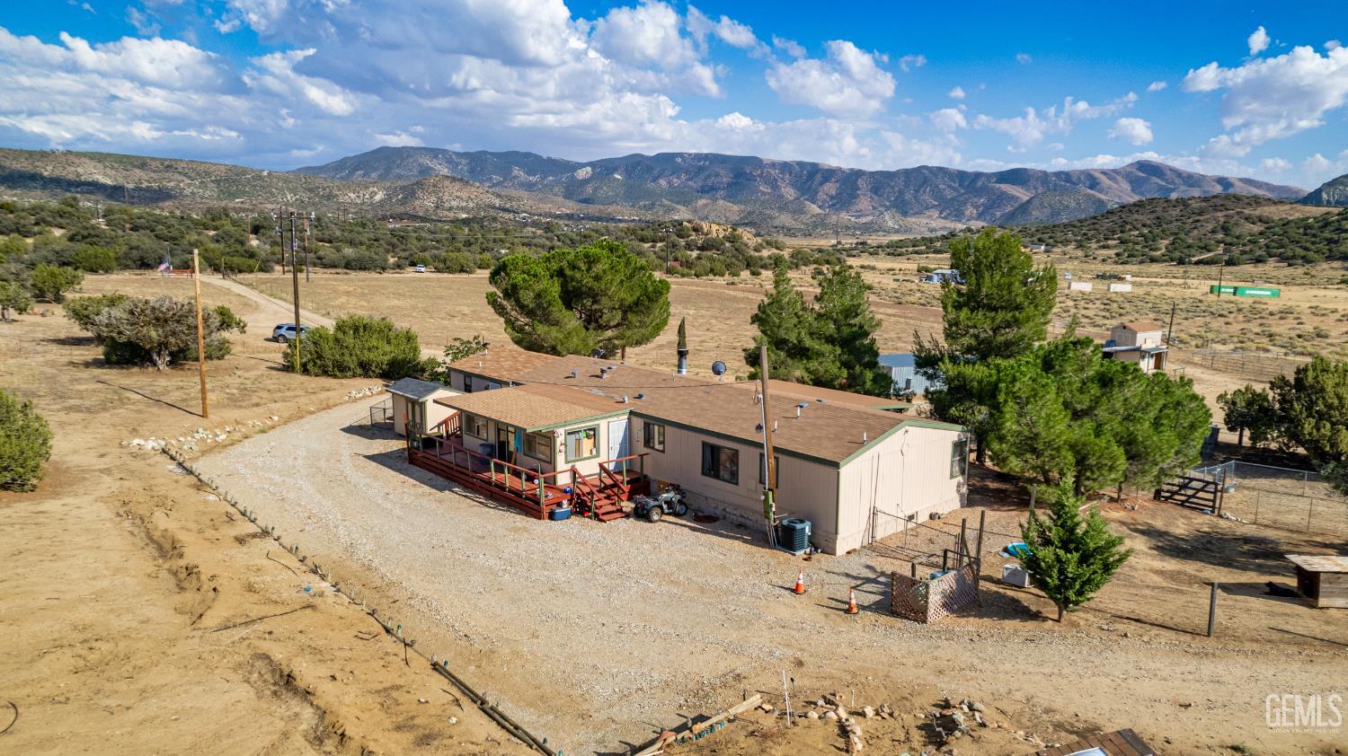 Undisclosed Address Tehachapi, CA 93561 - Photo 32 of 32 a view of a terrace with a mountain