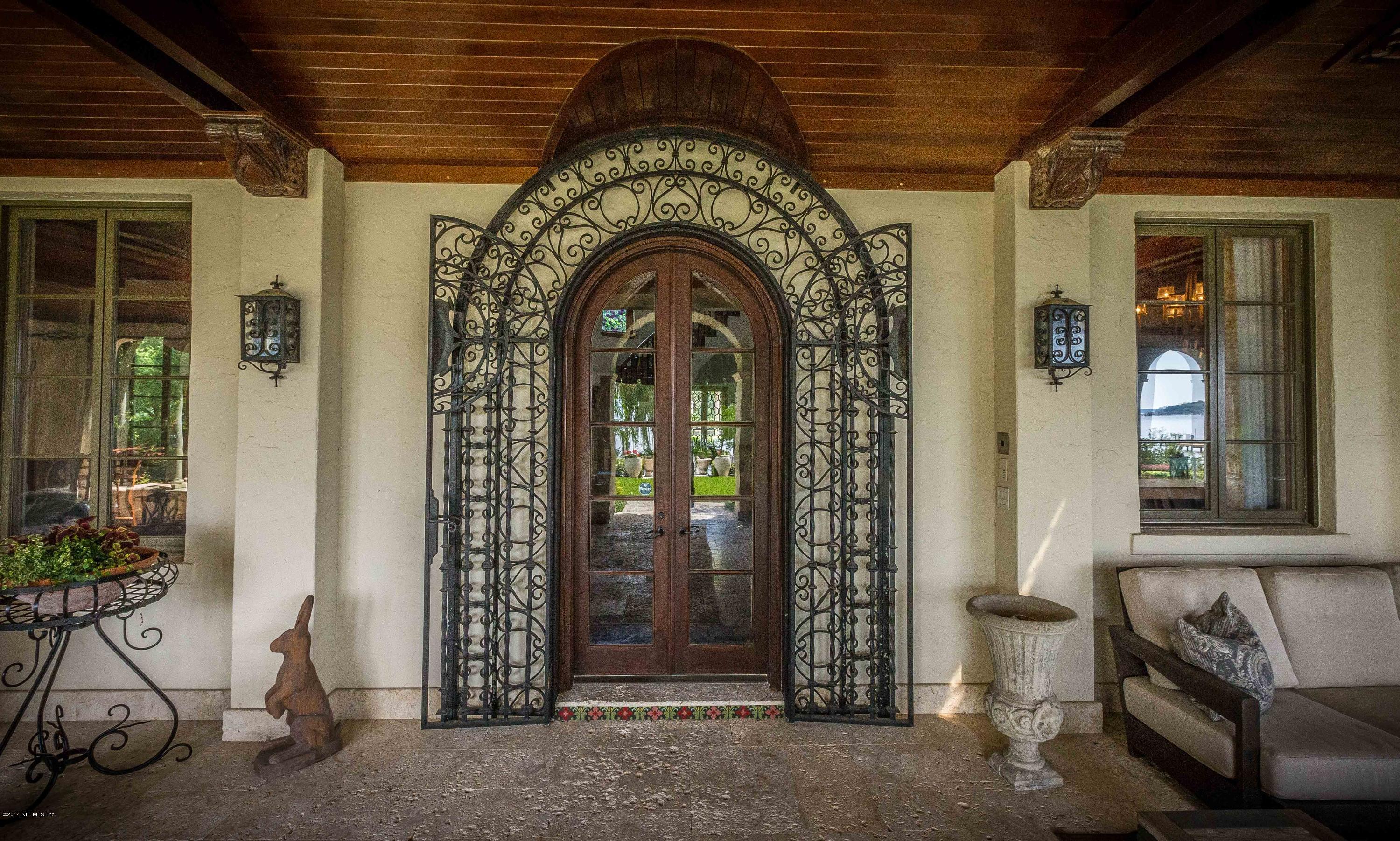2252 River Road Jacksonville, FL 32207 - Photo 104 of 127 Wrought iron door to Lanai