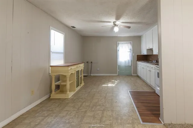 a view of a electric appliances in a room