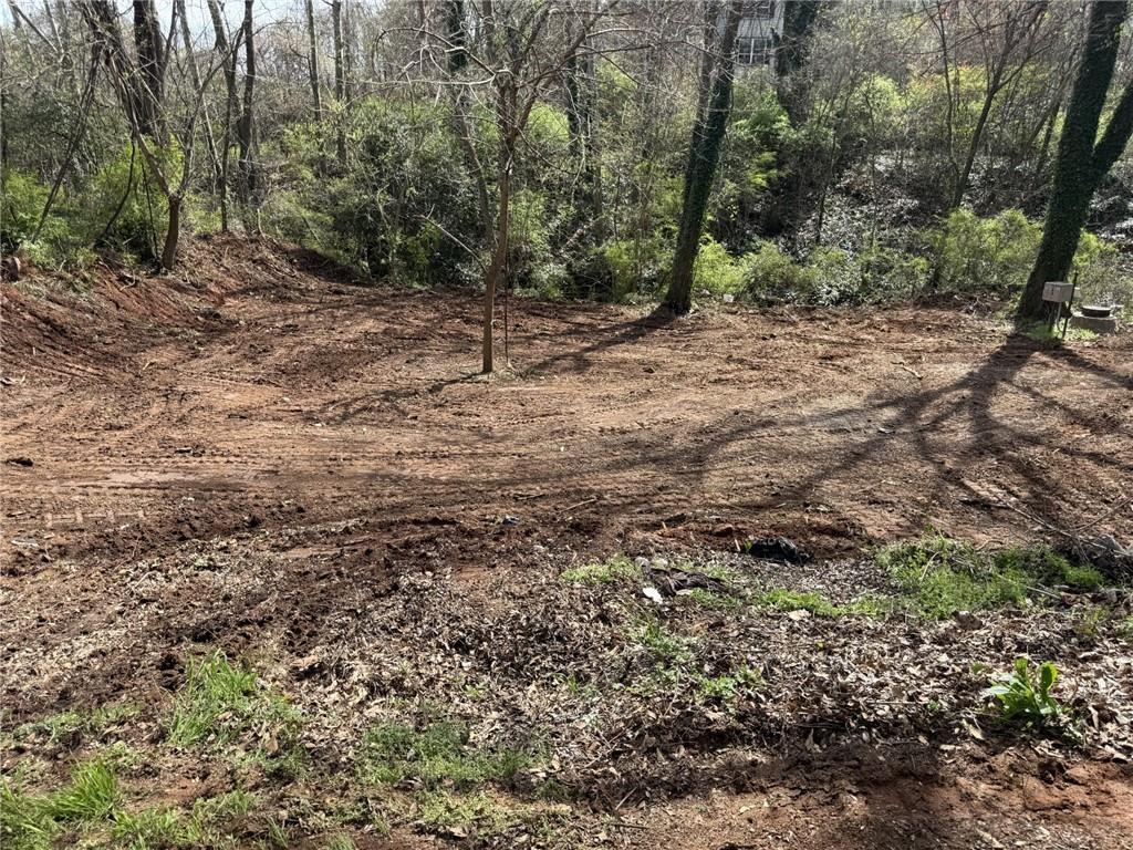 0 Ross Street Southwest Atlanta, GA 30315 - Photo 2 of 2 a view of a dry yard with trees