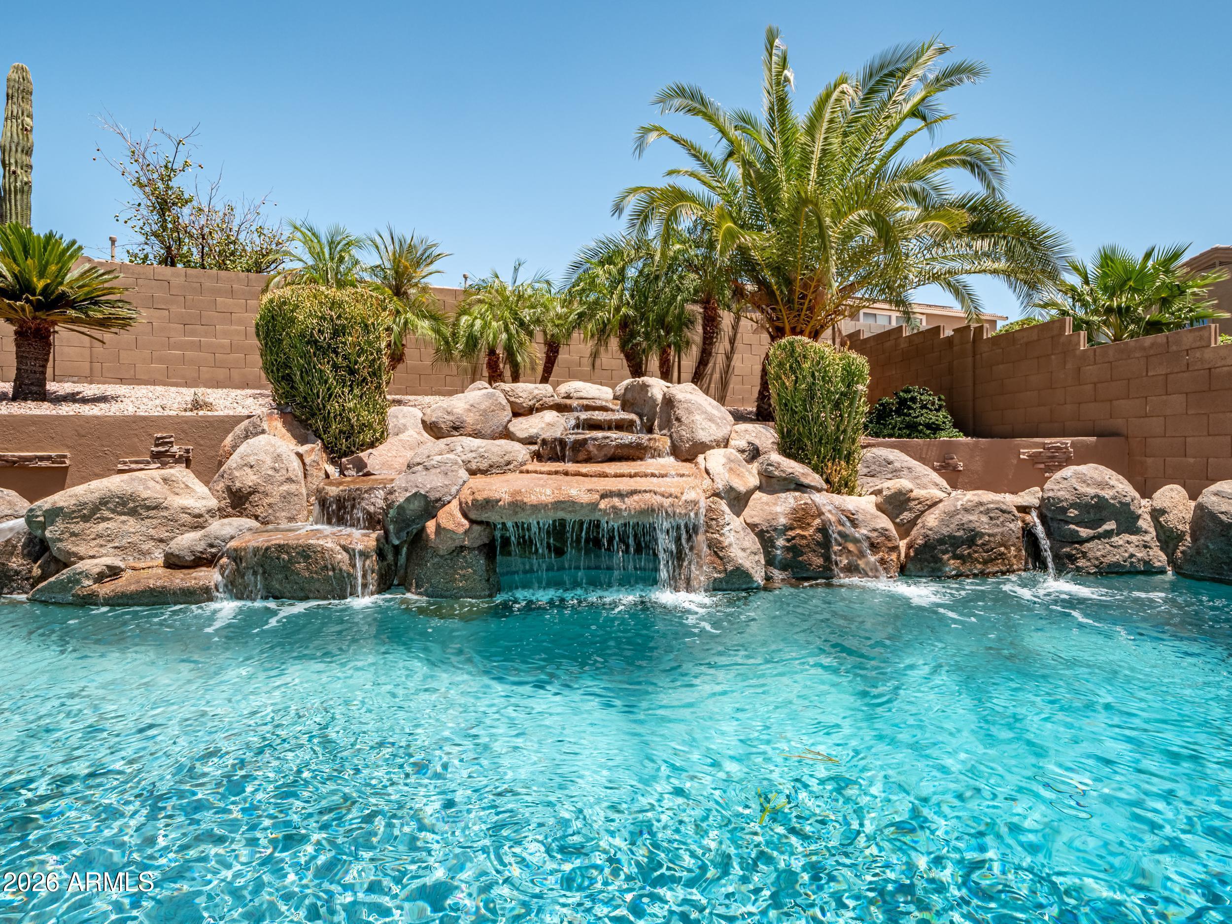 3416 West Montello Road Phoenix, AZ 85086 - Photo 53 of 68 Play pool with waterfall