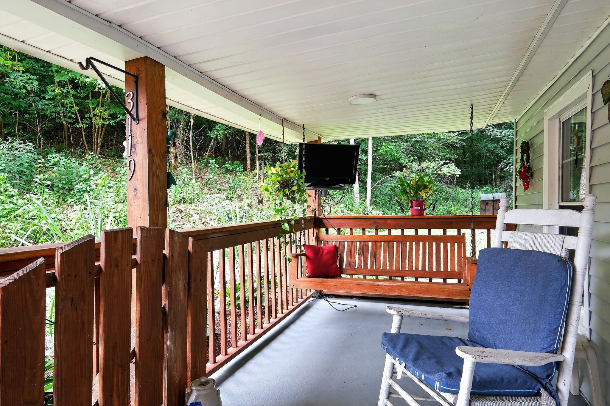 3119 Tyree Springs Road Hendersonville, TN 37075 - Photo 29 of 61 a view of a two chairs with an outdoor view