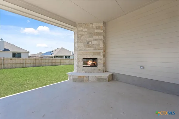 a view of outdoor space and yard