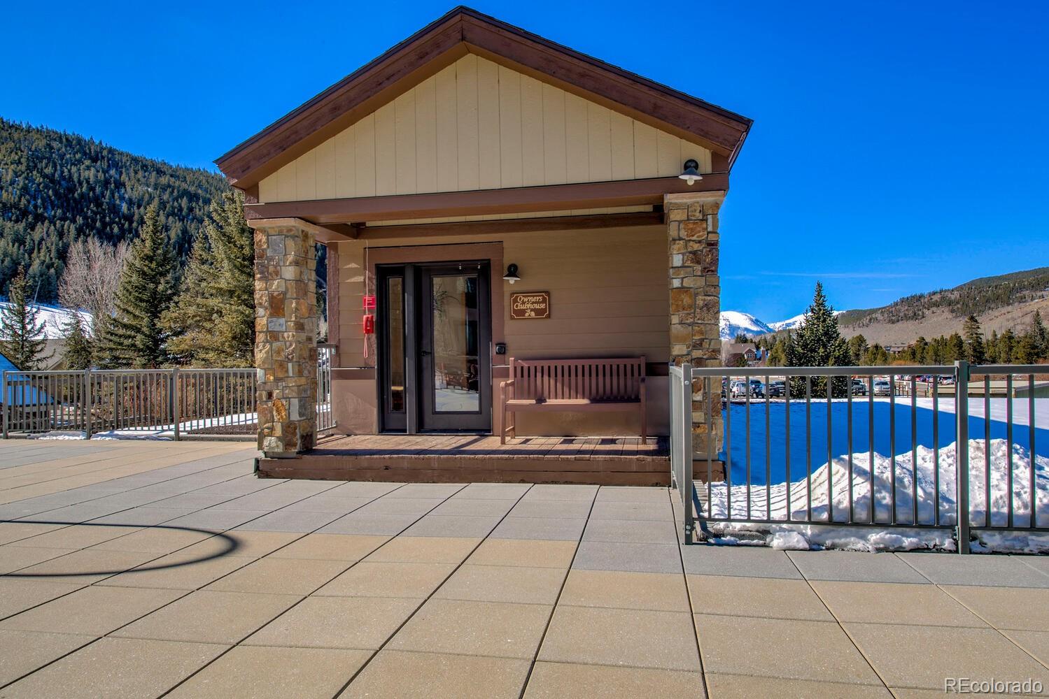 1211 West Keystone Road, Unit 2738 Keystone, CO 80435 - Photo 14 of 23 a view of a house with a outdoor space