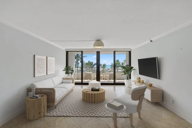 $995,000 | 3450 South Ocean Boulevard, Unit 401, Highland Beach, FL 33487