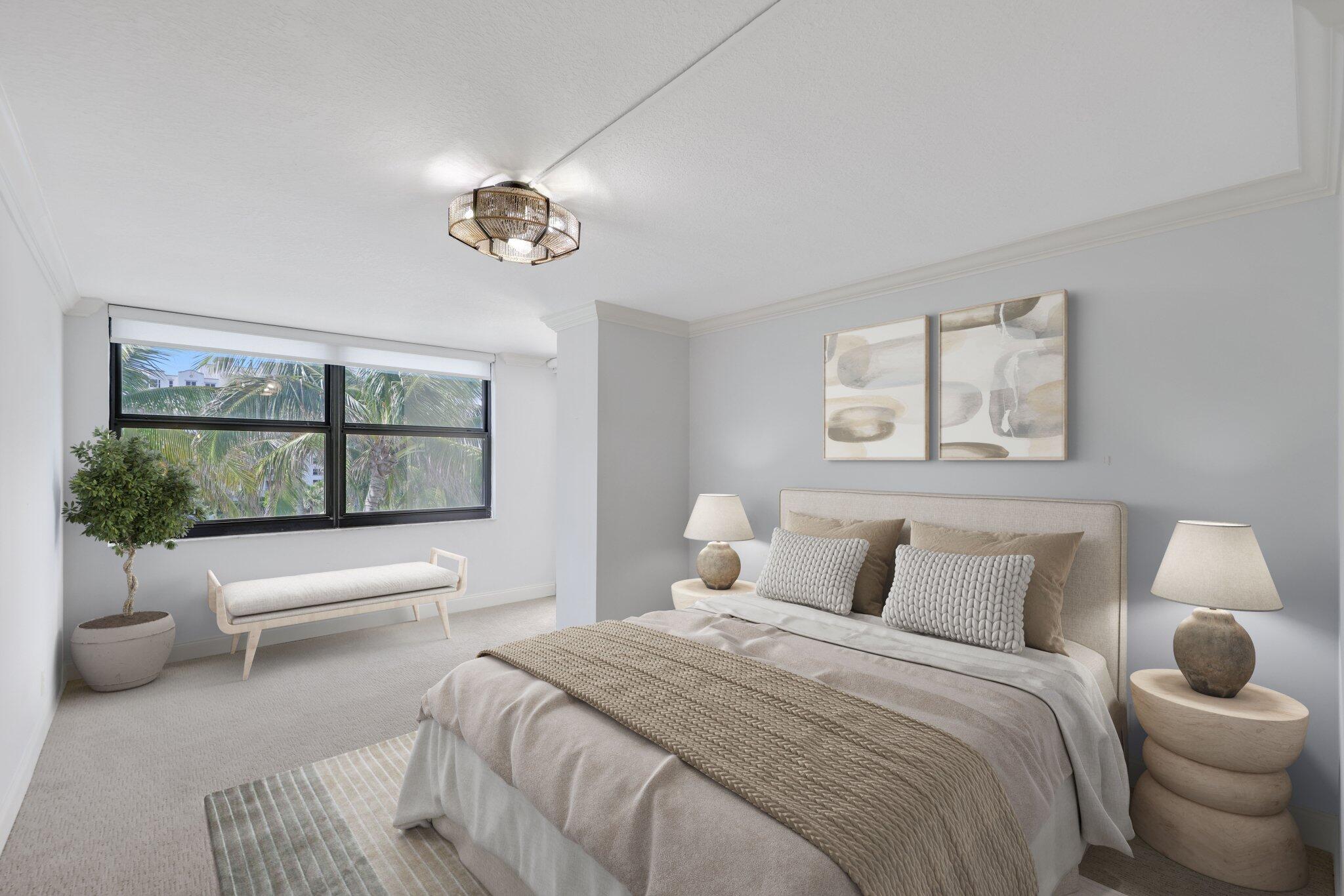 3450 South Ocean Boulevard, Unit 401 Highland Beach, FL 33487 - Photo 31 of 57 BEDROOM 2