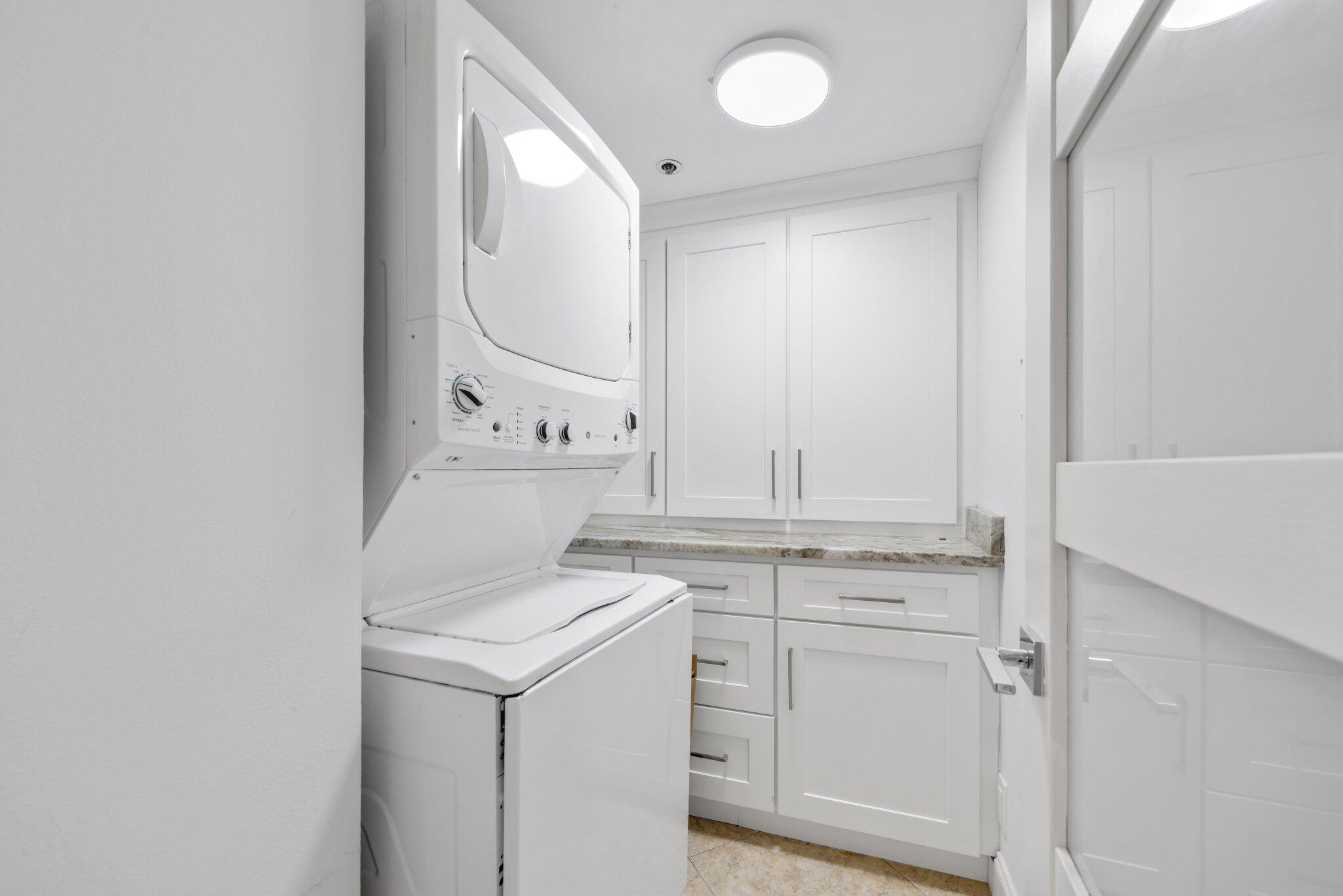 3450 South Ocean Boulevard, Unit 401 Highland Beach, FL 33487 - Photo 41 of 57 LAUNDRY ROOM