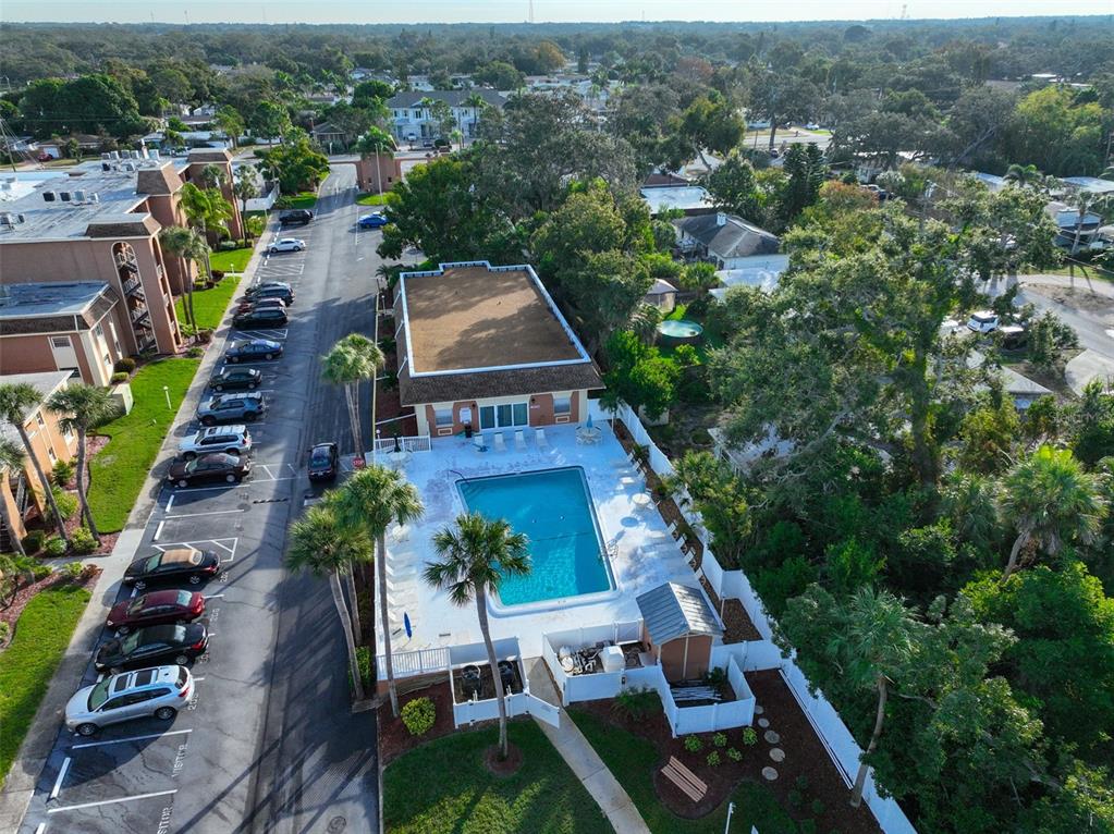 12760 Indian Rocks Road, Unit 413 Largo, FL 33774 - Photo 25 of 27 an aerial view of house with yard