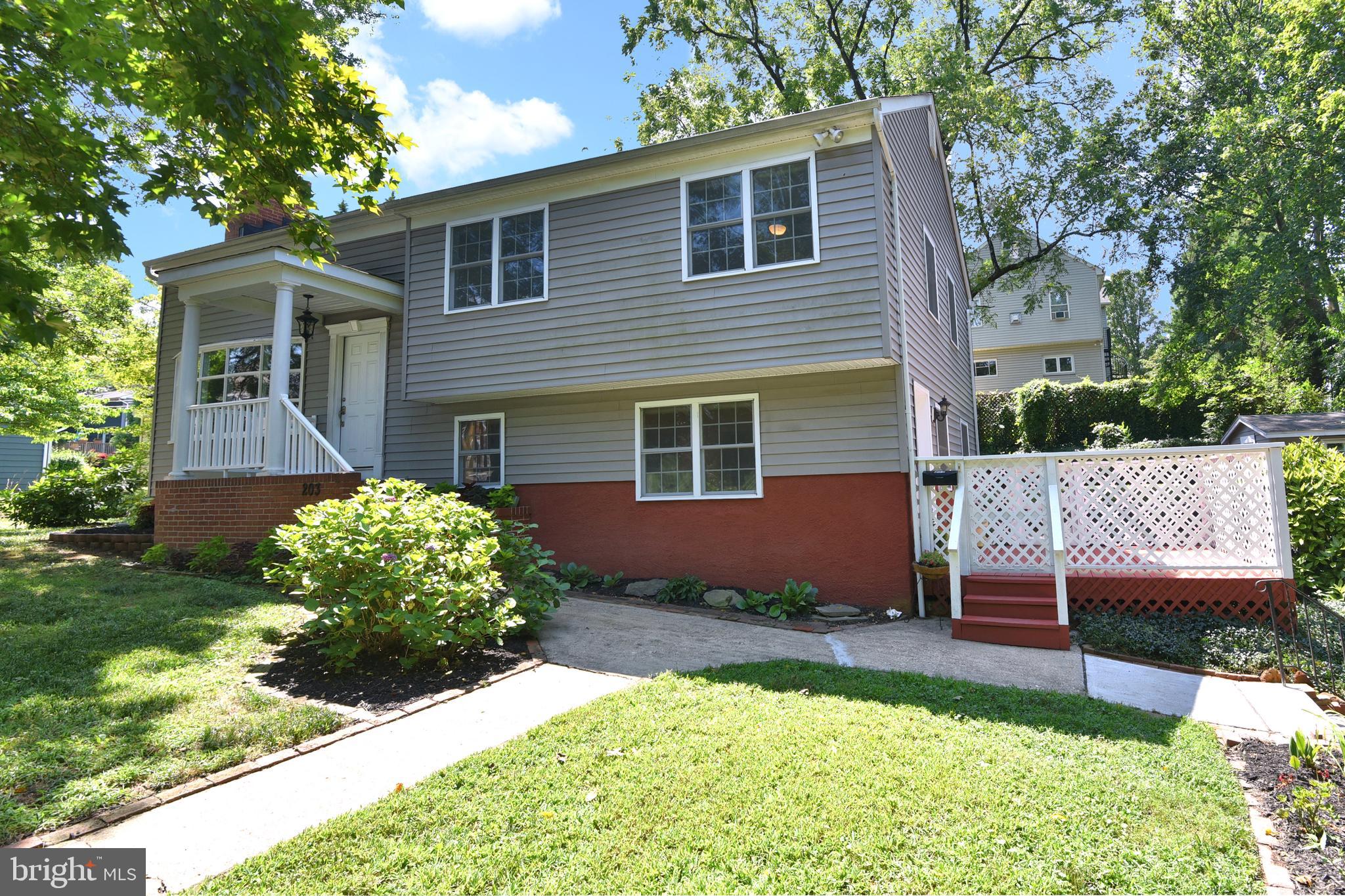 203 Valley Road Linthicum Heights, MD 21090 - Photo 3 of 52 Front Exterior walk way