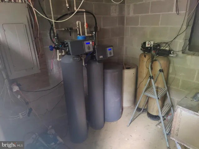 a view of water heater room