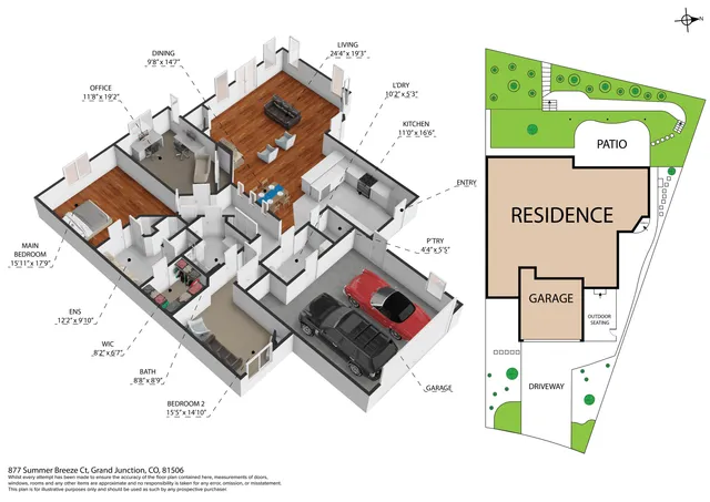 $619,000 | 877 Summer Breeze Court, Grand Junction, CO 81506