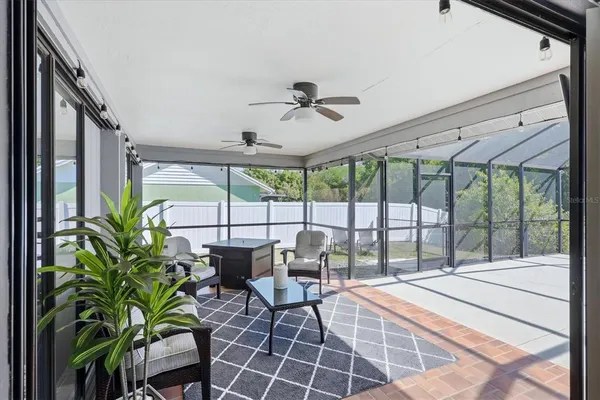 a view of a entryway door front of house