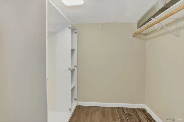 wooden floor in an empty room