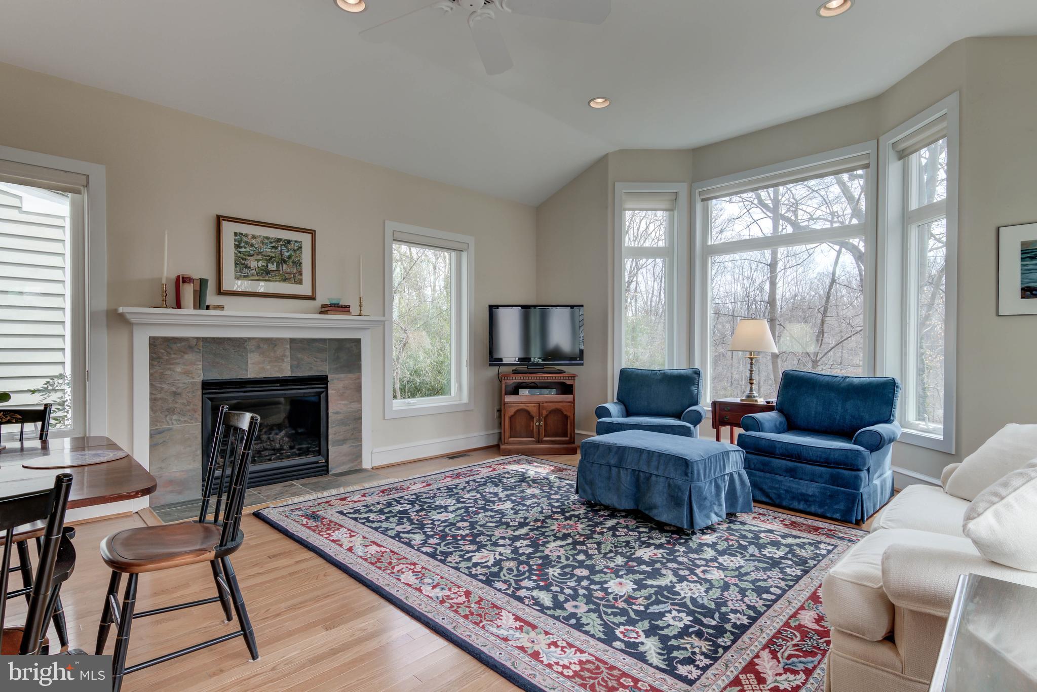 349 Oak Terrace Wayne, PA 19087 - Photo 3 of 28 Family Room with Gas Fireplace