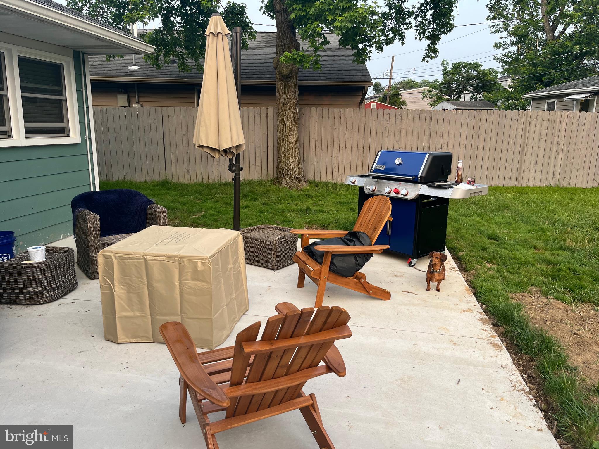 802 Dunbury Road Fairless Hills, PA 19030 - Photo 13 of 27 Rear Patio