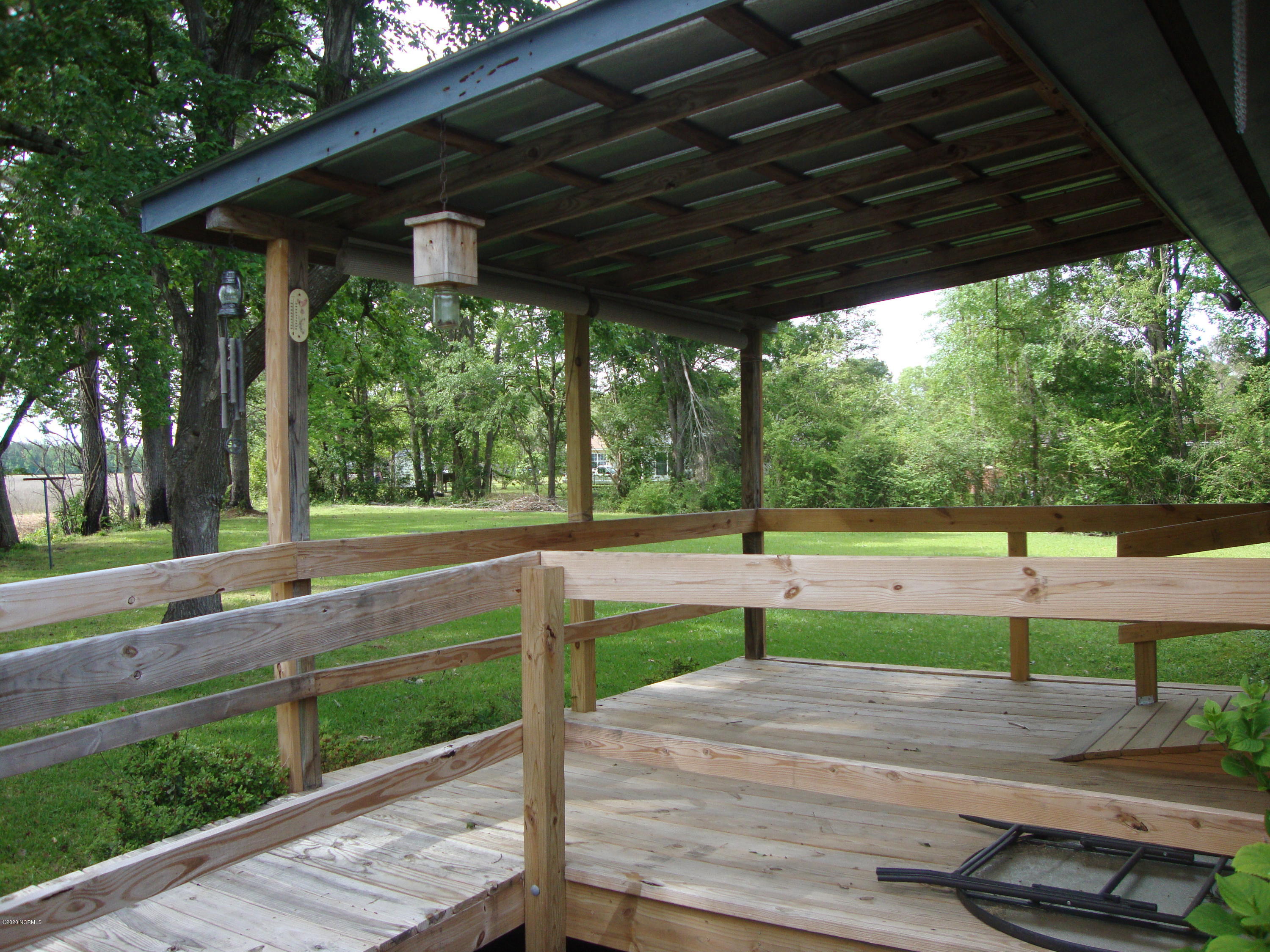 185 Gail Road Willard, NC 28478 - Photo 5 of 17 Back Deck