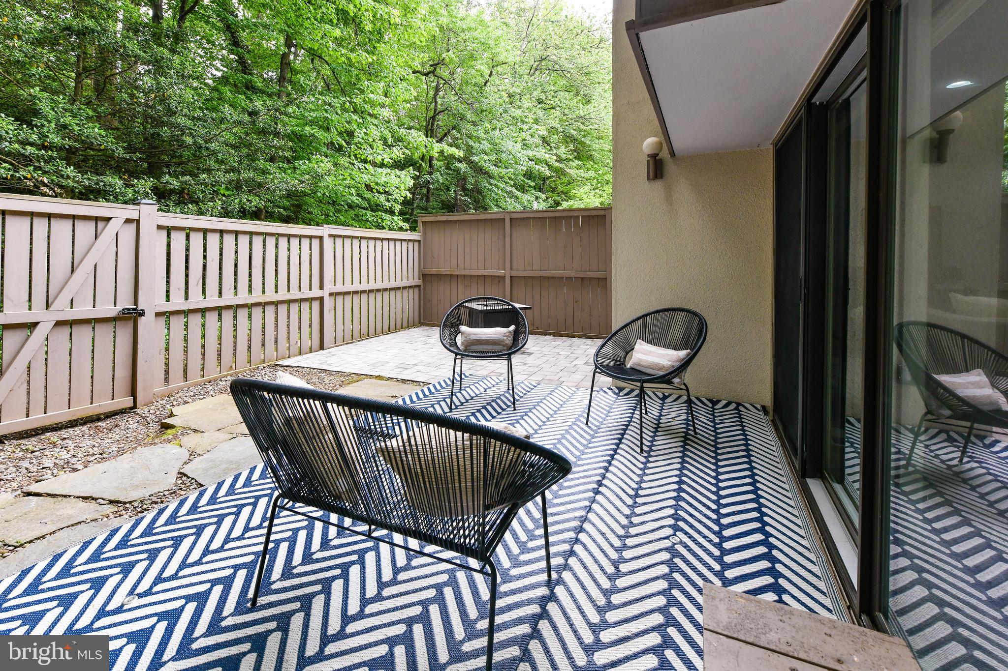 11701 Newbridge Court Reston, VA 20191 - Photo 43 of 64 Backs to trees, great entertaining space