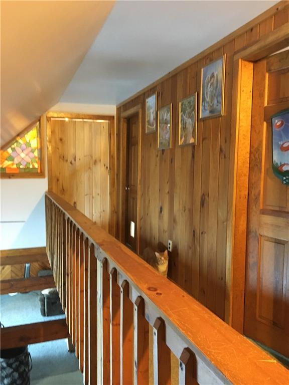 408 Round-The-Pond Road Norway, ME 04268 - Photo 19 of 35 stained glass window at end of...