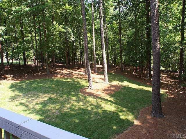10220 Bushveld Lane Raleigh, NC 27613 - Photo 11 of 12 Wonderful private wooded backyard, .96 acre. Back Yard