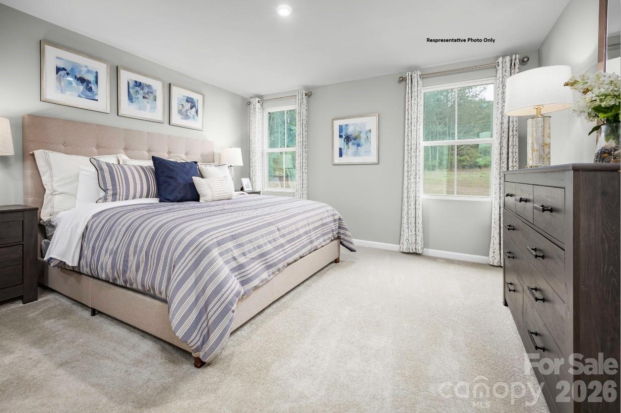 162 Basildon Street, Unit 1064 Lancaster, SC 29720 - Photo 6 of 10 a spacious bedroom with a bed and a window