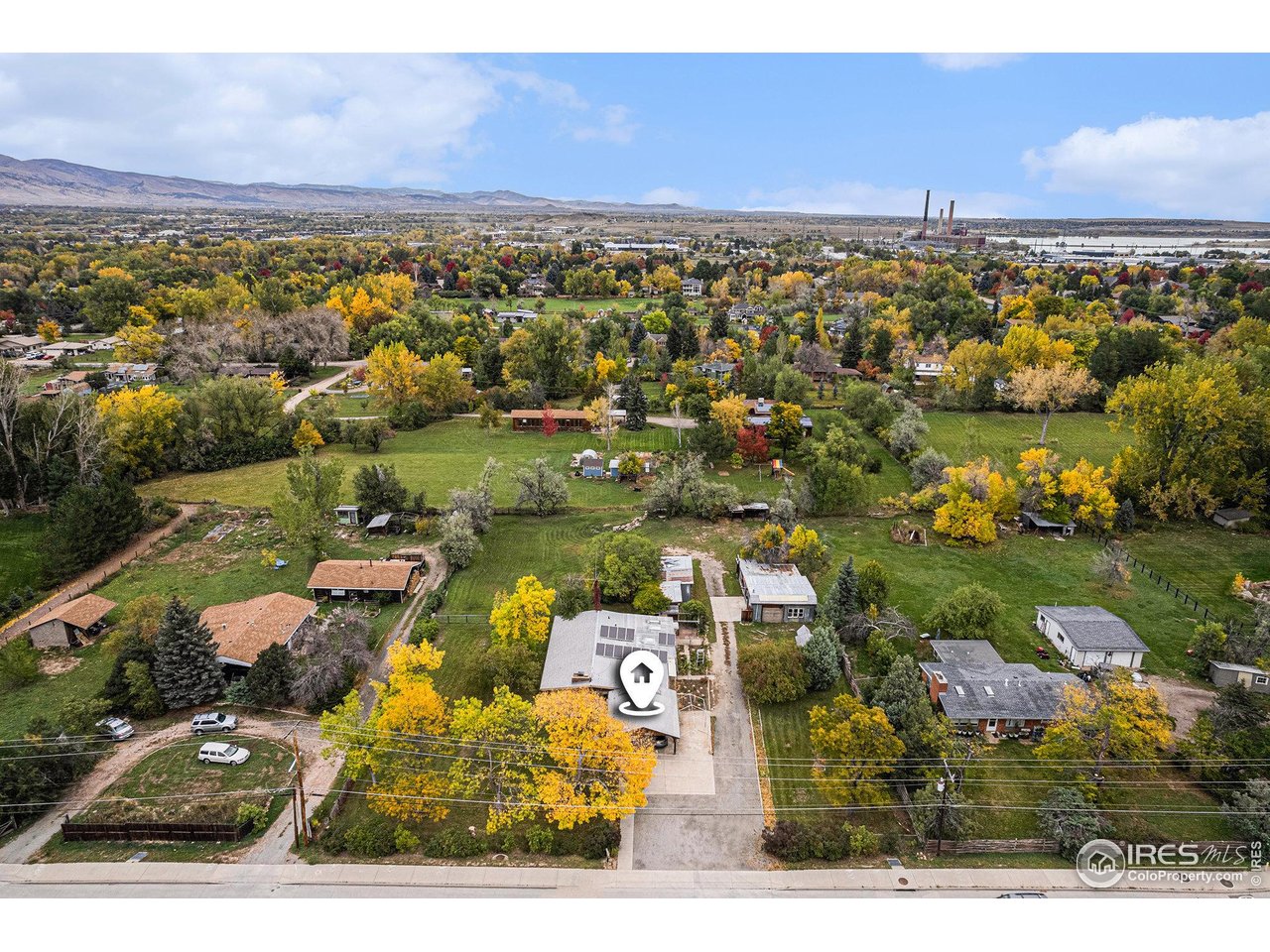 6137 Baseline Road Boulder, CO 80303 - Photo 27 of 40 an aerial view of residential houses with outdoor space