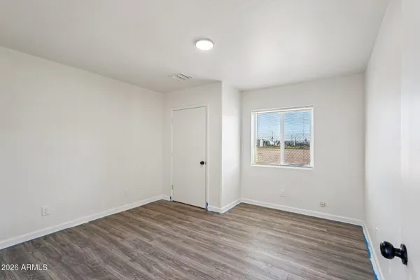 a view of wooden floor