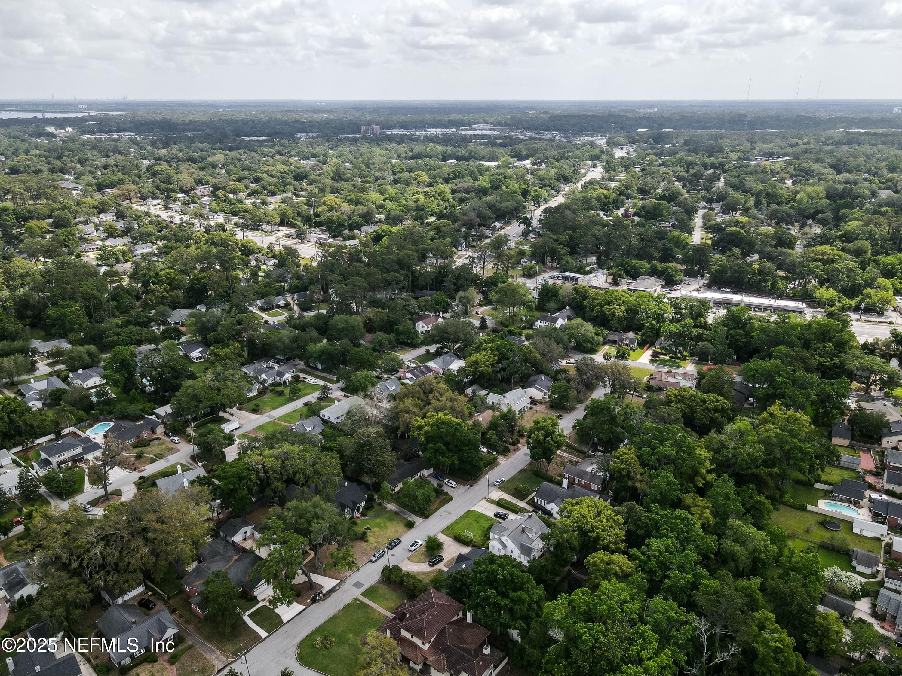 1235 Morvenwood Road Jacksonville, FL 32207 - Photo 52 of 55 an aerial view of residential houses with city view