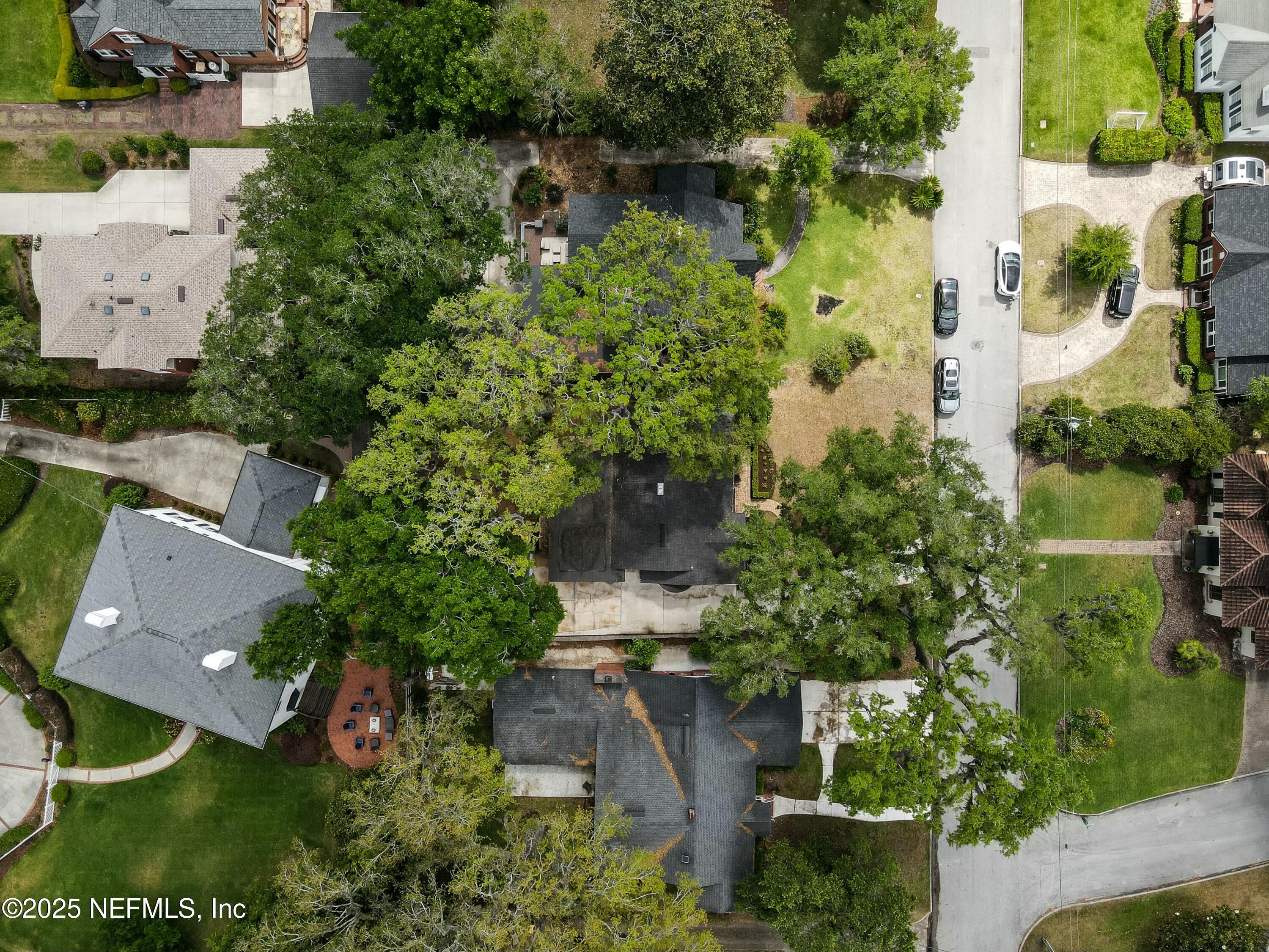 1235 Morvenwood Road Jacksonville, FL 32207 - Photo 55 of 55 an aerial view of a house with a yard