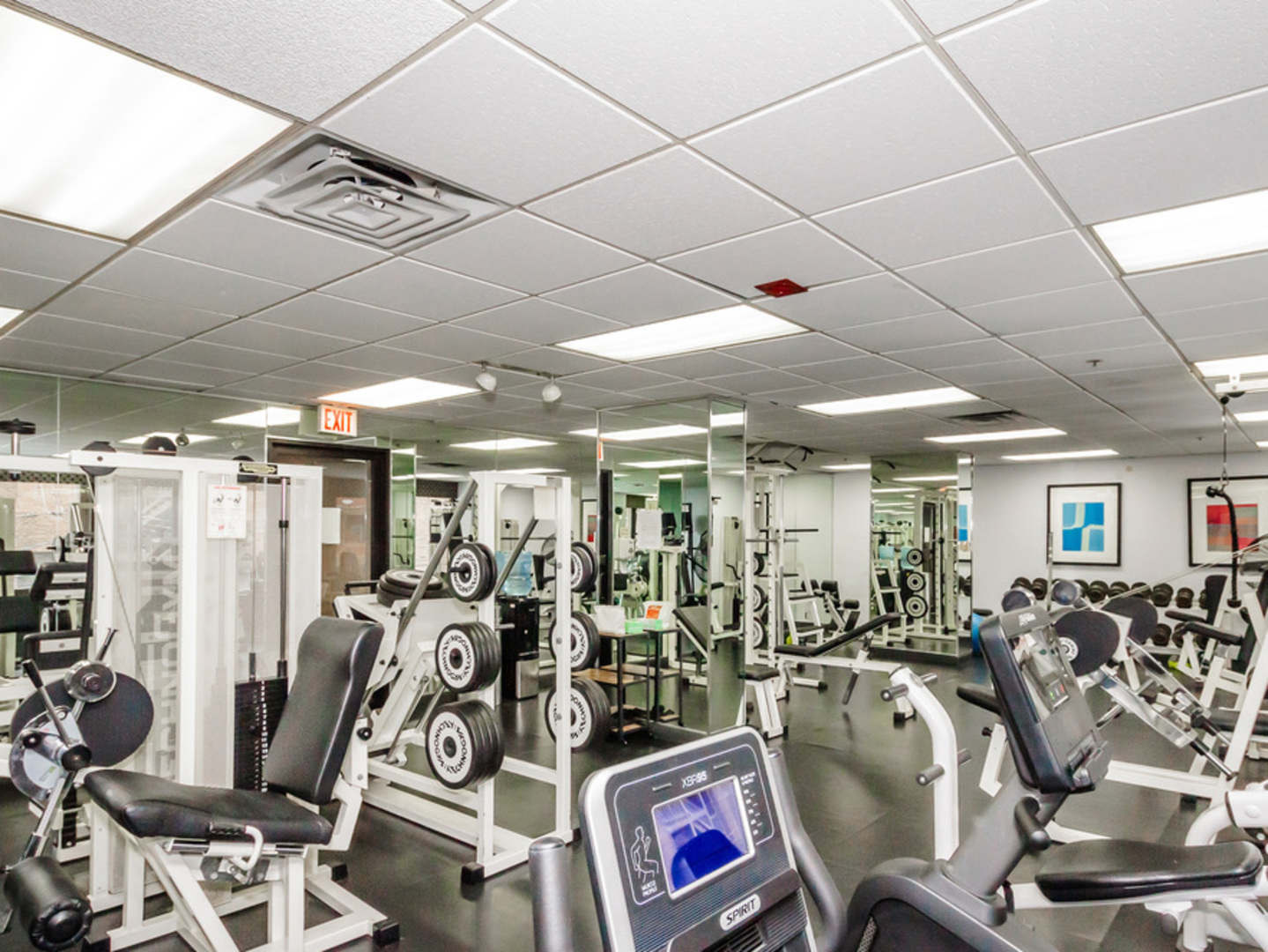 5320 North Sheridan Road, Unit 2109 Chicago, IL 60640 - Photo 14 of 16 a view of a room with gym equipment