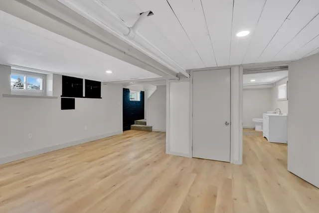 a view of a livingroom with a furniture