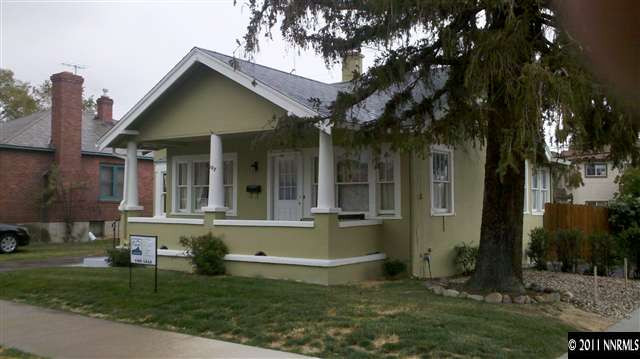 201 Caliente Street Reno, NV 89509 - Photo 2 of 5 front view of house with a yard