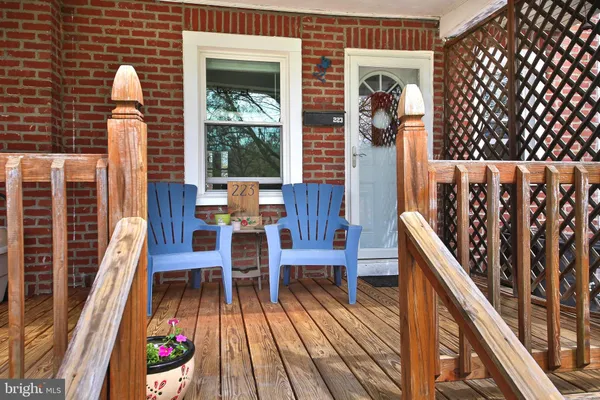 a view of balcony deck and patio