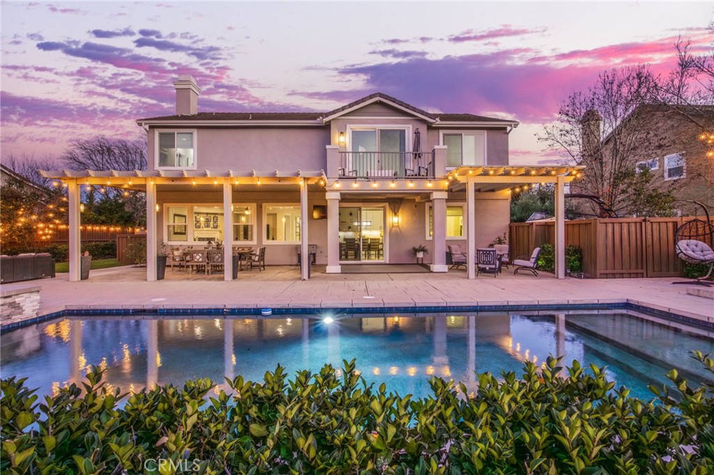 Exterior Saltwater Pool and Spa