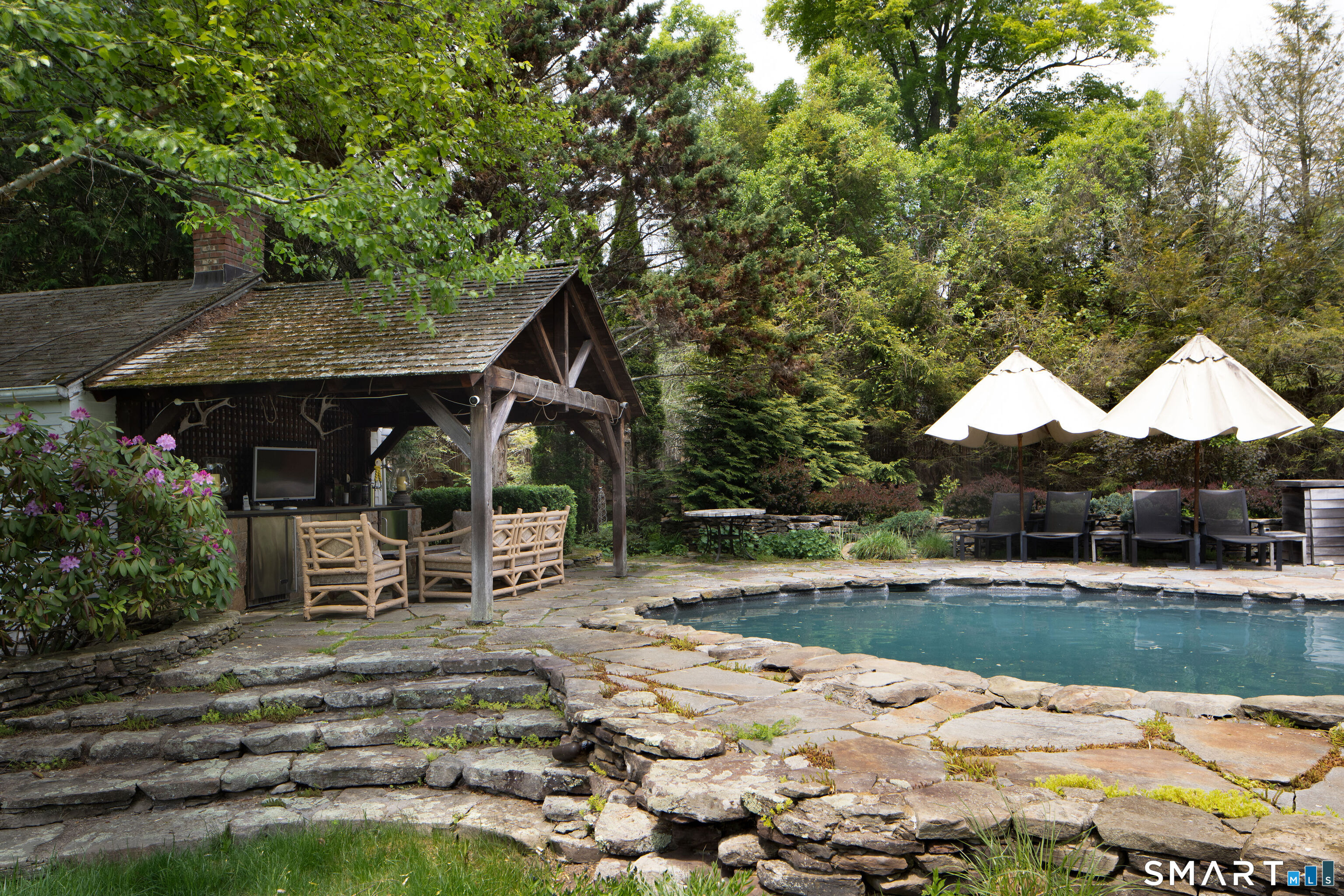 57 Indian Trail Road New Milford, CT 06776 - Photo 31 of 40 Pool pavilion