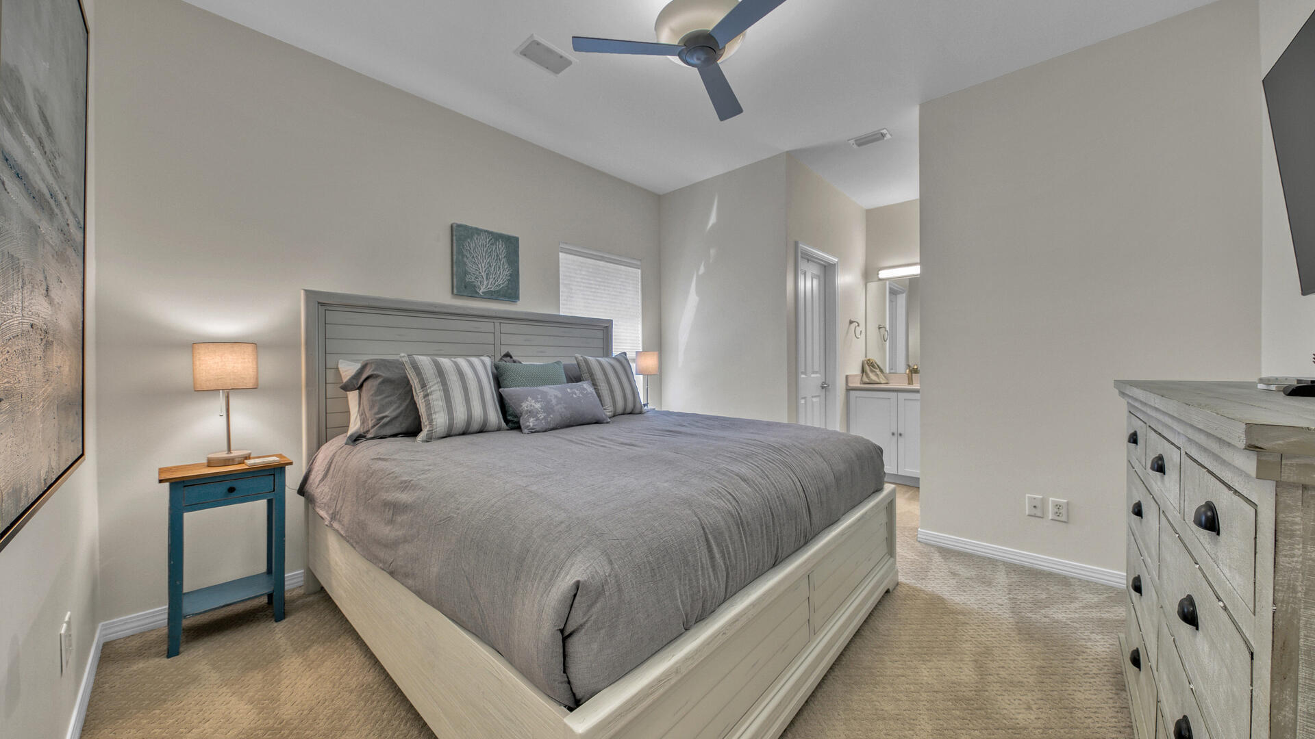 12 Pointe Circle Santa Rosa Beach, FL 32459 - Photo 39 of 77 Guest Queen (gray bed)