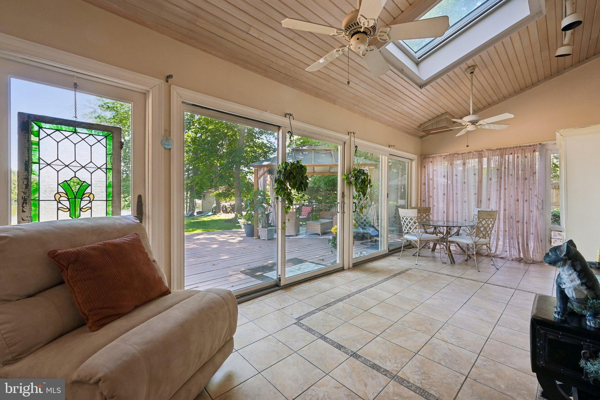 120 Egret Road Marlton, NJ 08053 - Photo 13 of 32 Skylight and newer sliding doors to BY deck