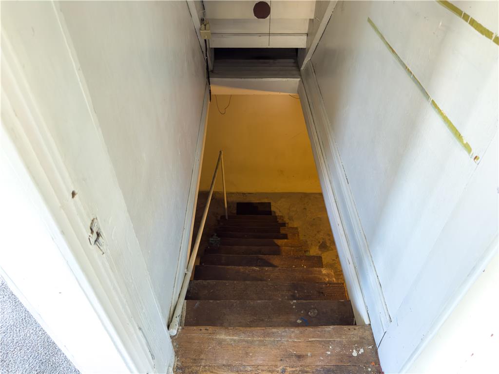 870 Chestnut Street Coplay, PA 18037 - Photo 20 of 24 Descend into the basement, a versatile space awaiting personalized touches.