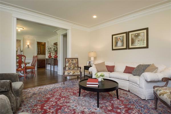 14 Hastings Road Lexington, MA 02421 - Photo 15 of 26 a living room with furniture and a wooden floor