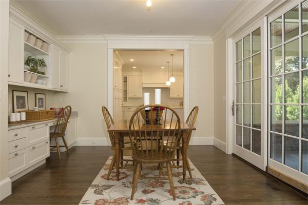 14 Hastings Road Lexington, MA 02421 - Photo 8 of 26 a view of a dining room with furniture and wooden floor