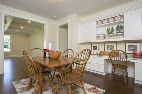 14 Hastings Road Lexington, MA 02421 - Photo 9 of 26 a view of a a dining room with furniture window and wooden floor
