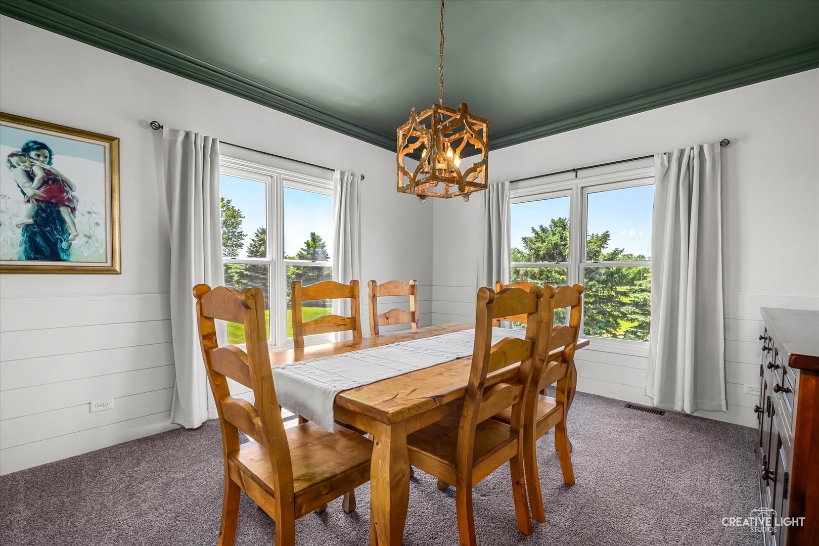 13495 Fennel Road Newark, IL 60541 - Photo 8 of 43 a dining room with furniture a livingroom and chandelier