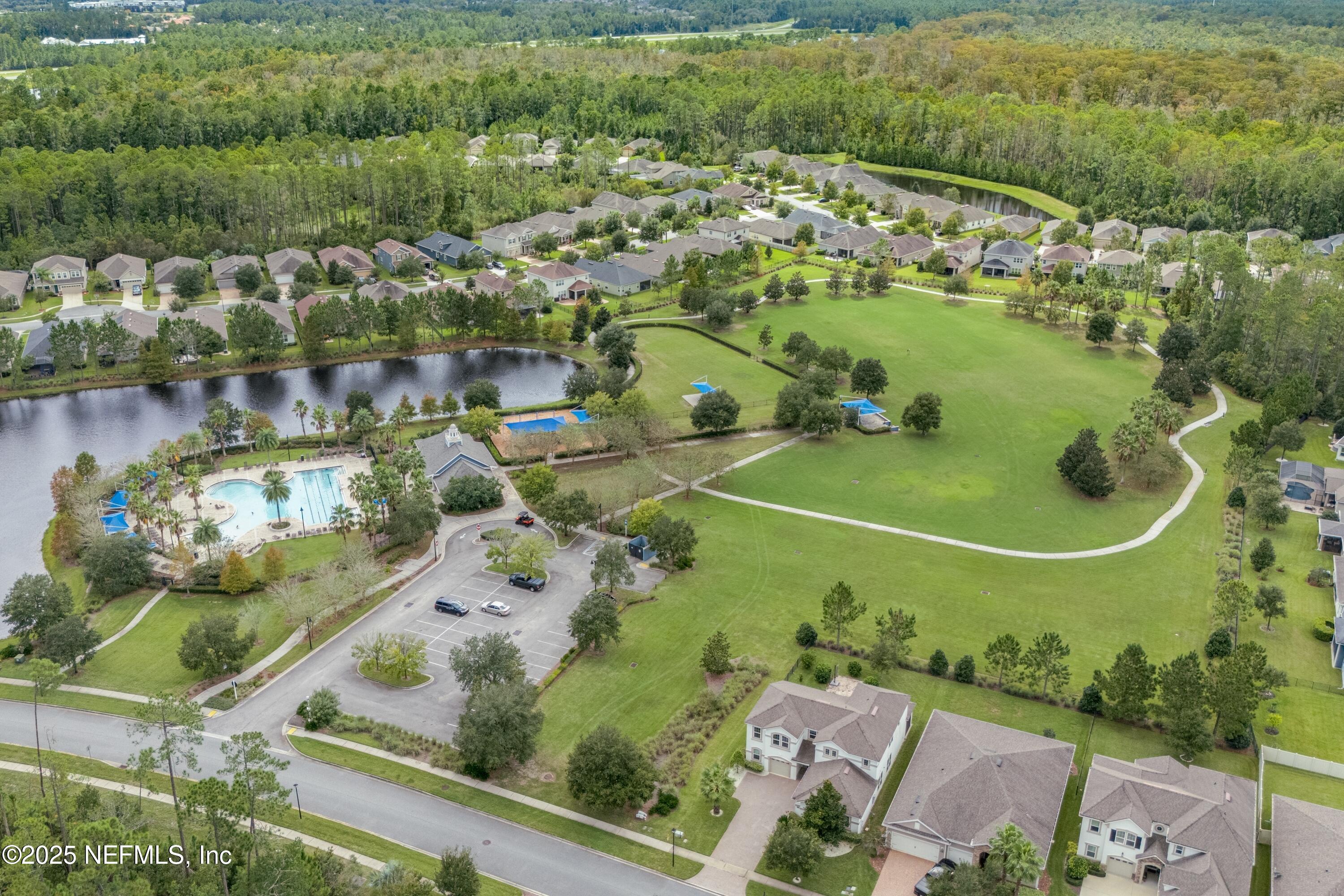78 Wayfare Lane Jacksonville, FL 32081 - Photo 37 of 61 an aerial view of residential houses with outdoor space