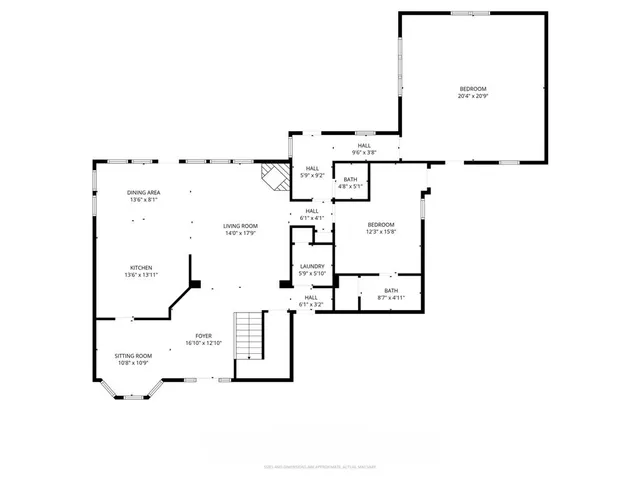 a picture of floor plan