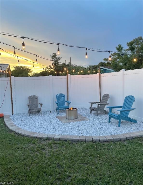 1635 Lowell Court Fort Myers, FL 33907 - Photo 11 of 15 a view of a outdoor space with seating area