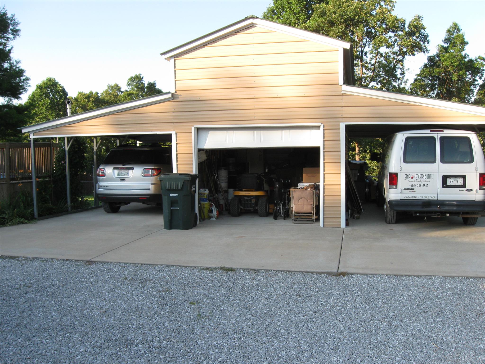 213 Black Road Dickson, TN 37055 - Photo 20 of 27 a view of a car garage of the house