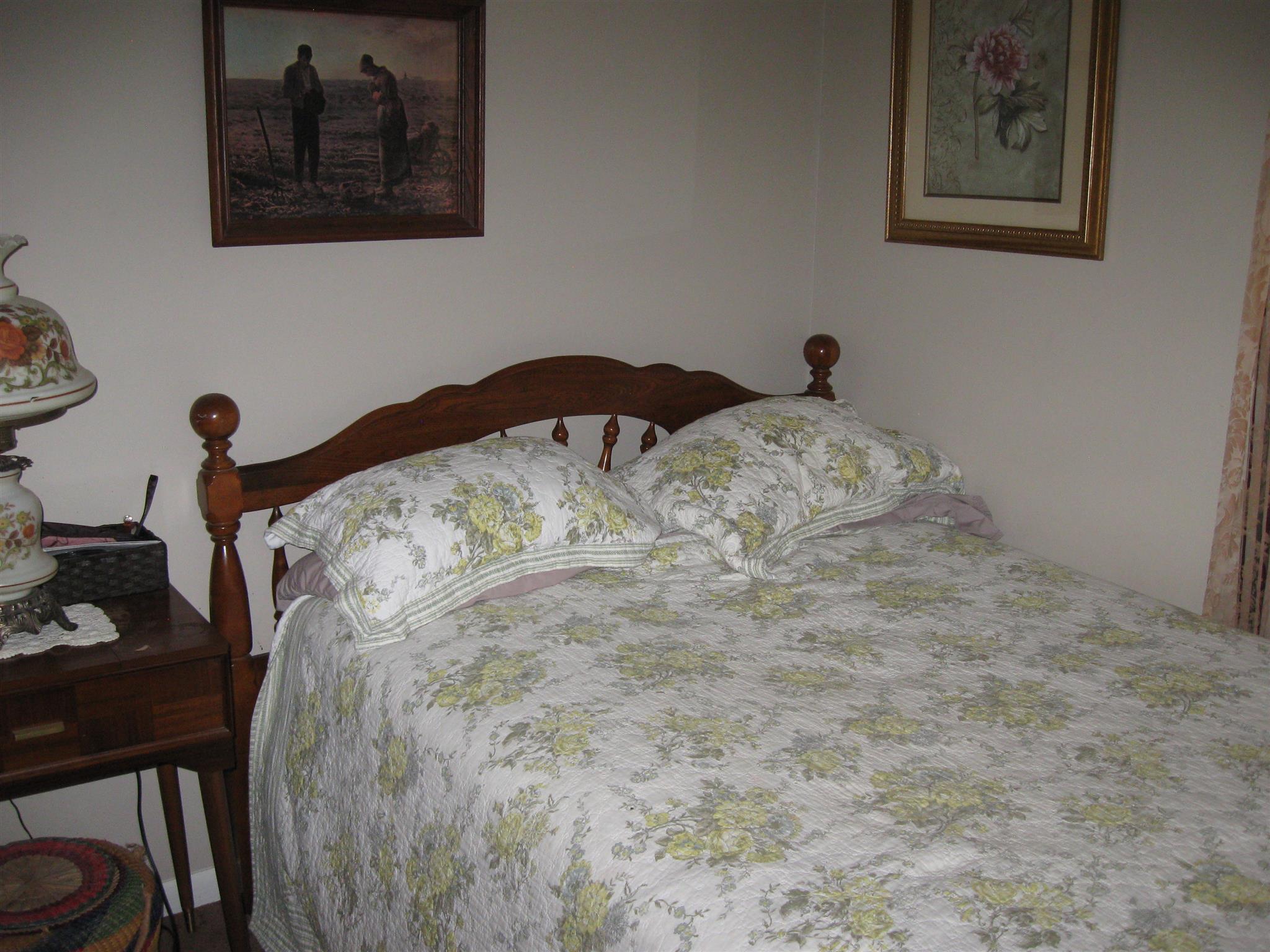 213 Black Road Dickson, TN 37055 - Photo 9 of 27 a bedroom with a bed and wall painting
