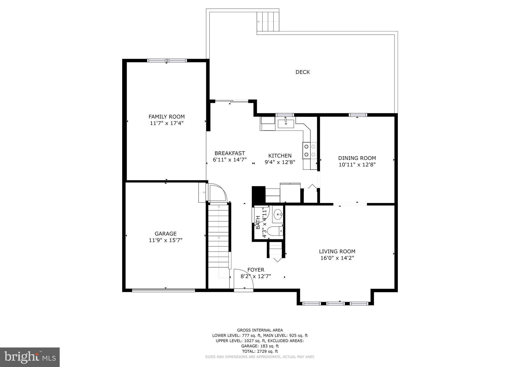 9519 Stoneoak Road Baltimore, MD 21236 - Photo 36 of 39 Floor Plan