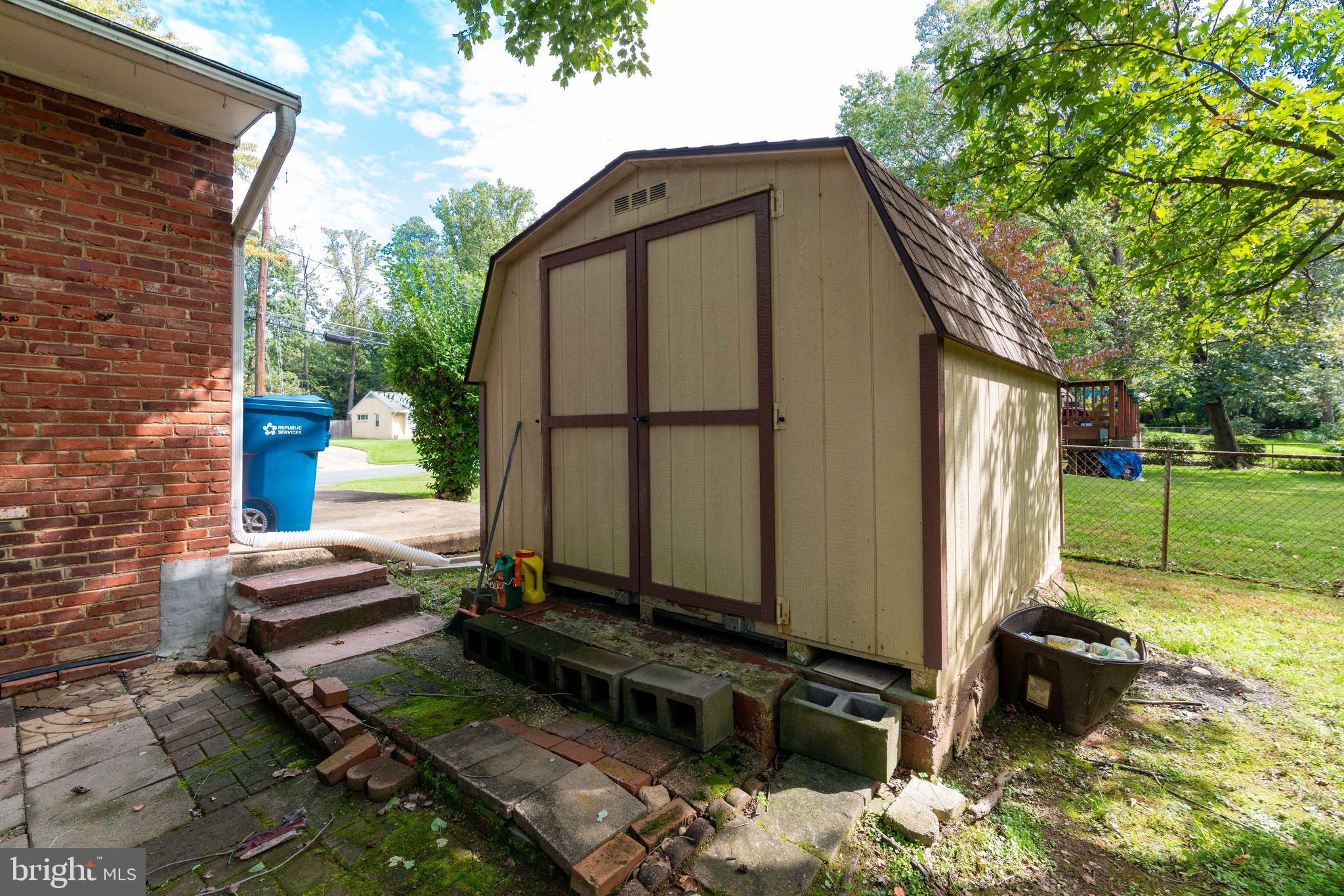 7410 Long Pine Drive Springfield, VA 22151 - Photo 38 of 53 Shed in rear yard