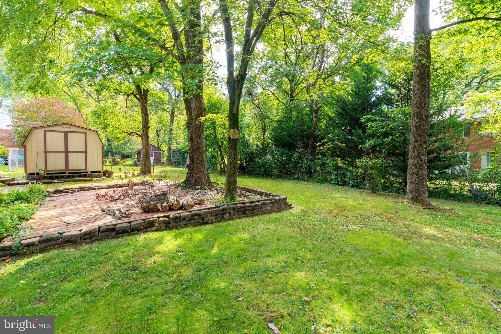 7410 Long Pine Drive Springfield, VA 22151 - Photo 49 of 53 Rear yard with shed